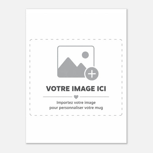 Affiche Sacrénom 30 × 40 cm sur papier semi-brillant avec un portrait au trait — vue 2