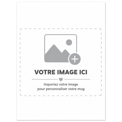 Affiche Sacrénom 30 × 40 cm sur papier semi-brillant avec un portrait au trait — vue 1