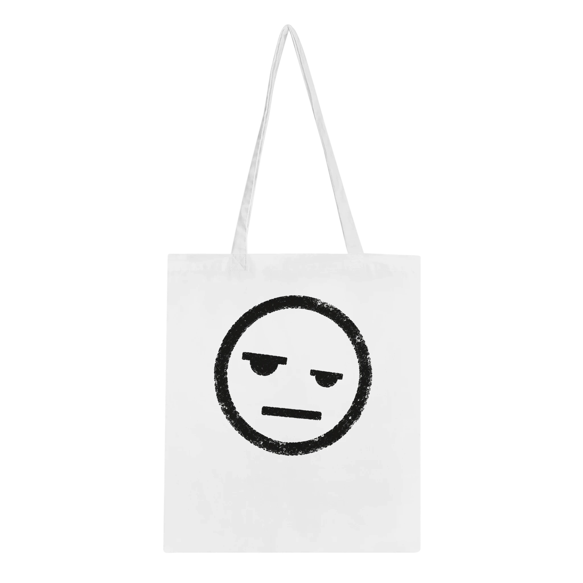 Tote bag Sacrénom en coton avec un texte personnalisé imprimé — vue 1