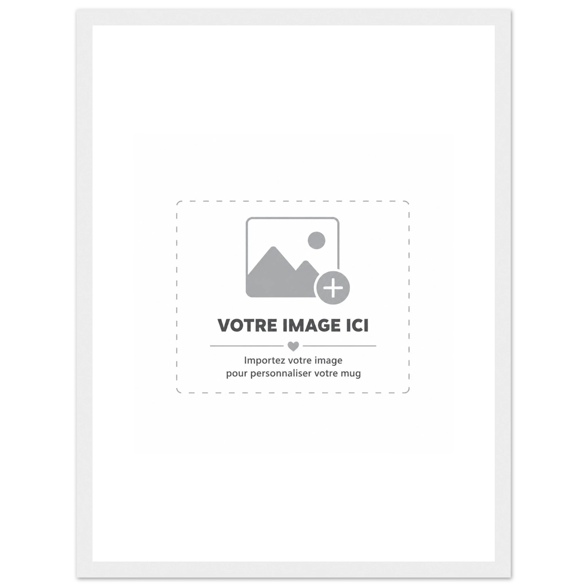 Affiche Sacrénom 30 × 40 cm dans un cadre en bois, prête à accrocher — vue 1