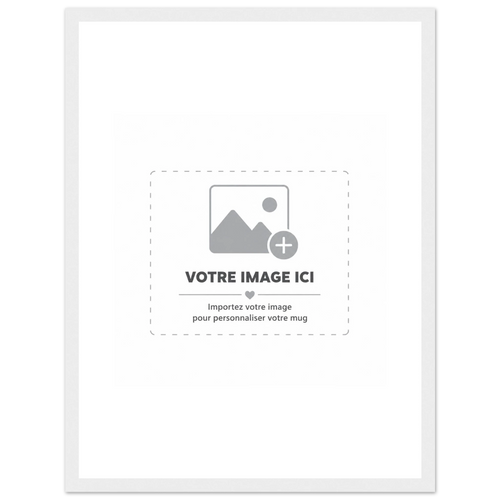 Affiche Sacrénom 30 × 40 cm dans un cadre en bois, prête à accrocher — vue 1