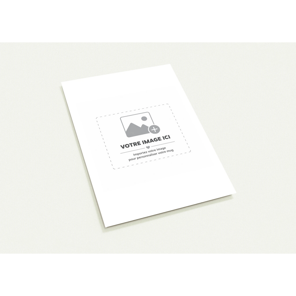 Lot de dix cartes Sacrénom personnalisées, papier couché — vue 1
