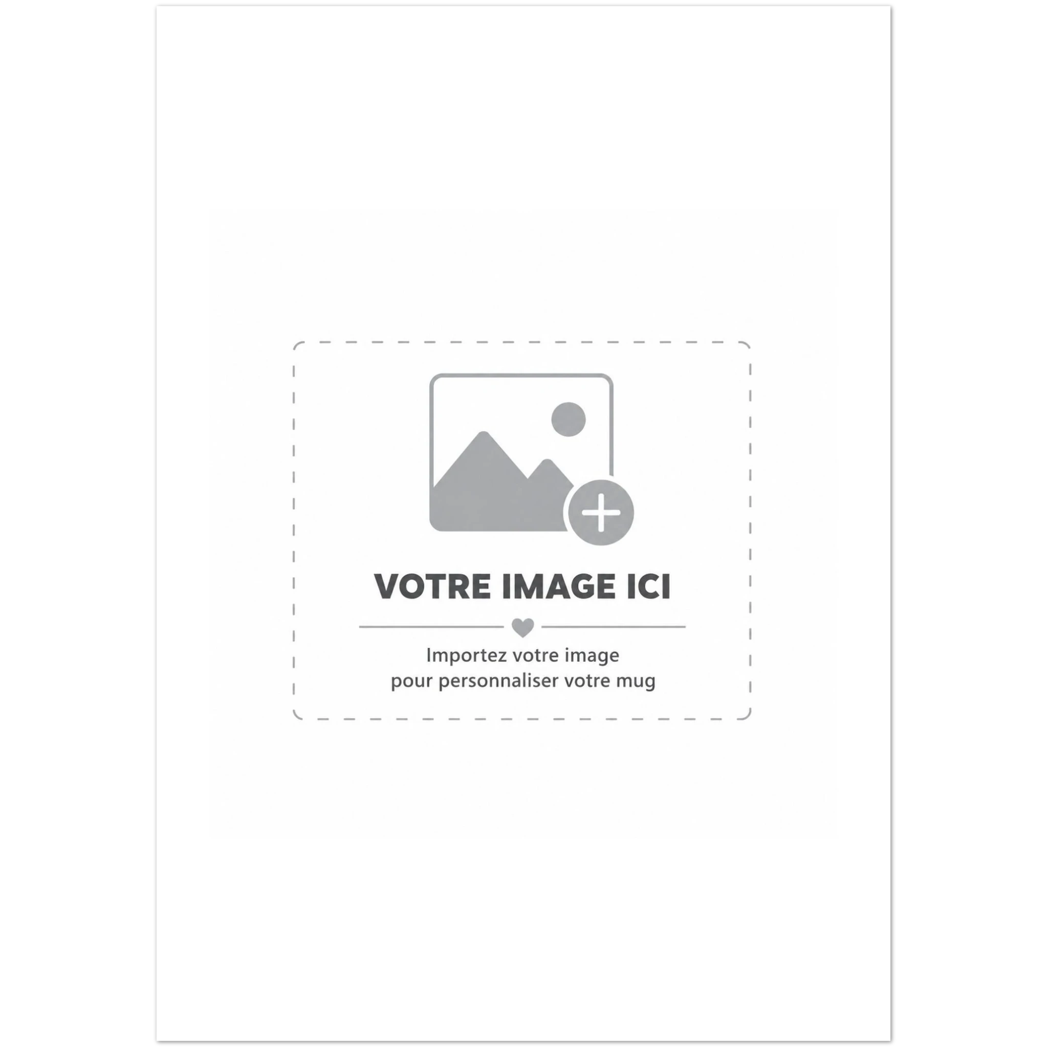 Lot de dix cartes Sacrénom personnalisées, papier couché — vue 2