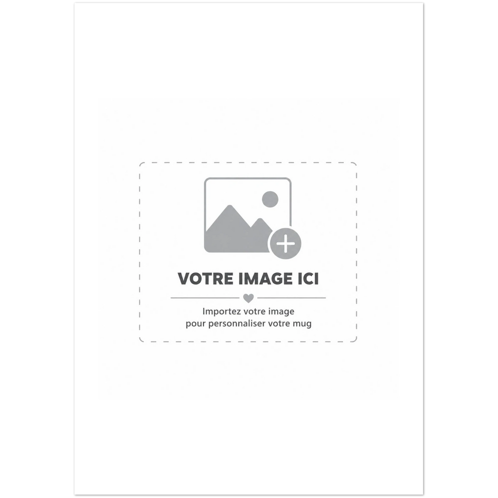 Lot de dix cartes Sacrénom personnalisées, papier couché — vue 3